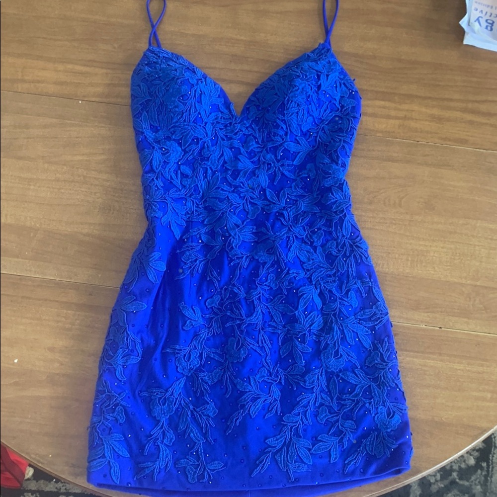 Royal Blue Party Dress